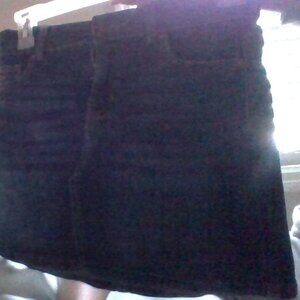 Cute jean mini skirt
